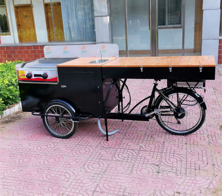 OEM Electric Passenger Tricycle Electric Scoter Tricycle Scooter Food Trolley Carts for Sale