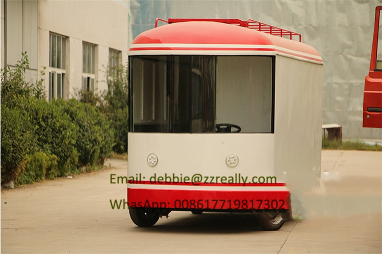 2024 2020 new motor tricycle mobile food cart mobile food truck with frozen yogurt machine food trailer for sale