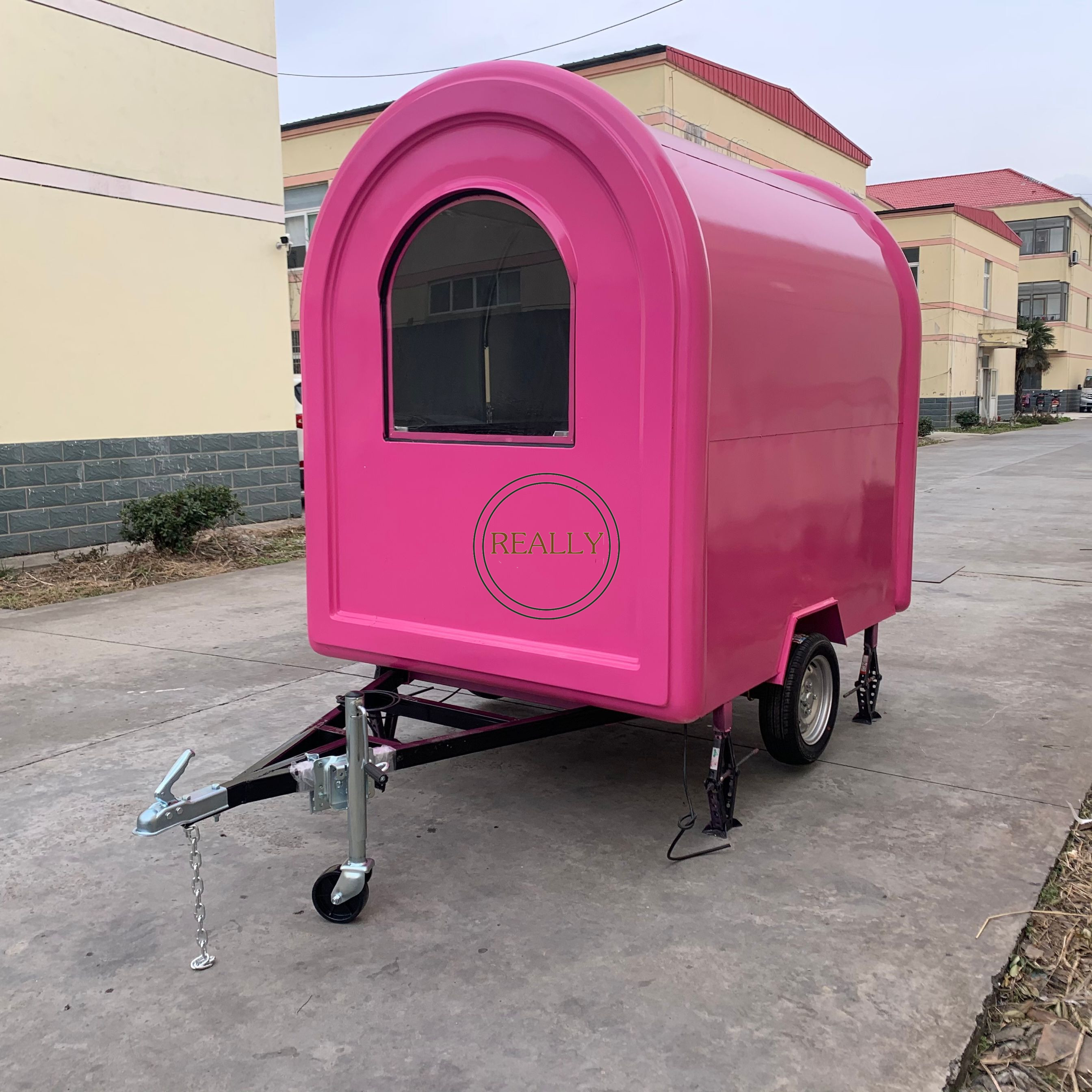 DOT Street Shop Mobile Trailer Custom Food Truck Mini Fast China Food Trailers Snack Machines Food Truck for Sale