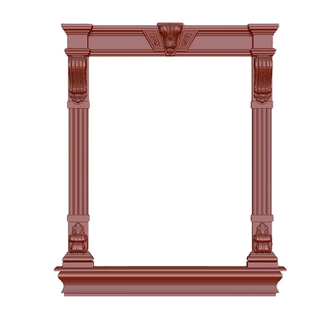 Newest mold for concrete window sill trim casting Cement plastic moulds precast decorative door frames building house templates