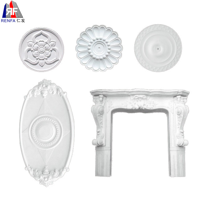 Hot selling roman wall panels plaster 3D gypsum wall panels interior decoration wall panels fireplace decoration