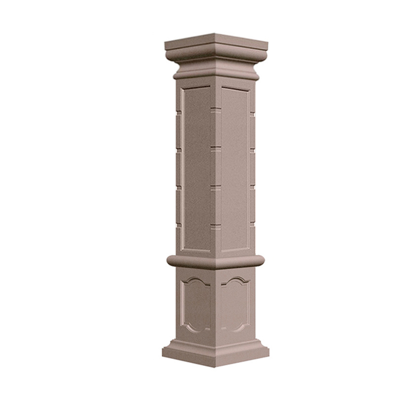 Precast plastic baluster concrete roman column pillar mold Concrete cement mold for  round square design injection mold form