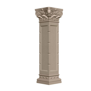 Precast plastic baluster concrete roman column pillar mold Concrete cement mold for  round square design injection mold form