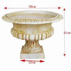 Large Flower Pot Mold Factory Direct Sale Fiberglass Silicone Material Concrete Flower Pot Molds