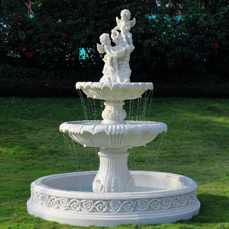 concrete fountain molds garden decoration water fountain mold for concrete Silicone Rubber Fiberglass Garden Mold