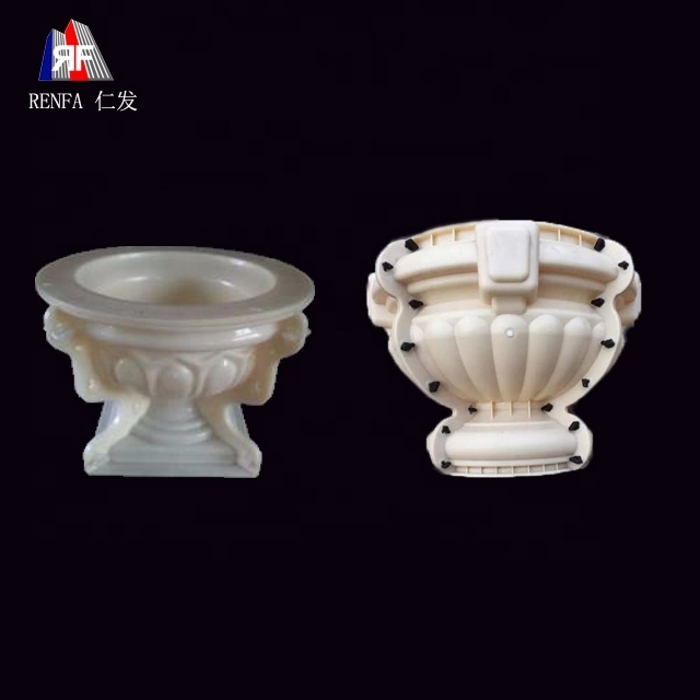 New design ornament FRP Fiberglass pillar mould for roman style flower pot