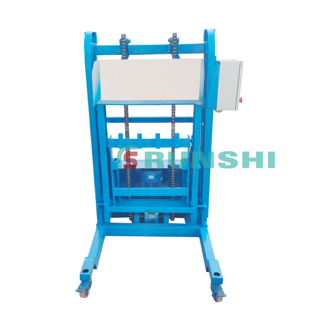 Factory price automatic kitchen waste dumping elevator/ trash can lifting frame/ Garbage cans elevator