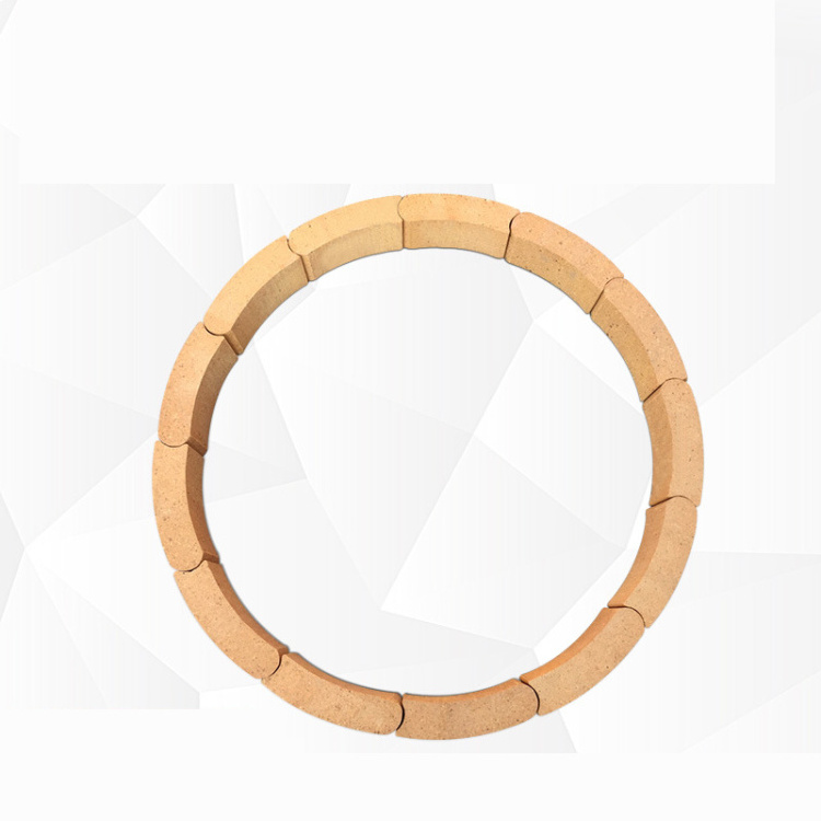 Customized Size Curved Fire Brick circle arc shaped refractory bricks for oven and kiln