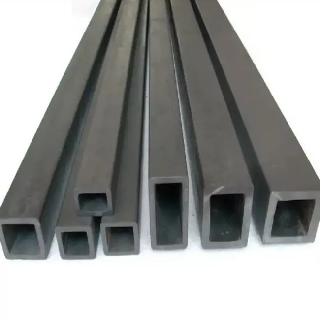 Best price of refractory silicon carbide tubes reaction sintering SiC pipe silicon carbide roller round rod