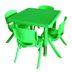 plastic daycare classroom kids study table and chair kindergarten equipment