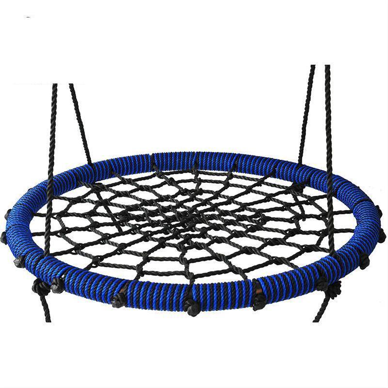 Round Rope Net Web Swing chair outdoor hanging outdoor folding bird nest swing