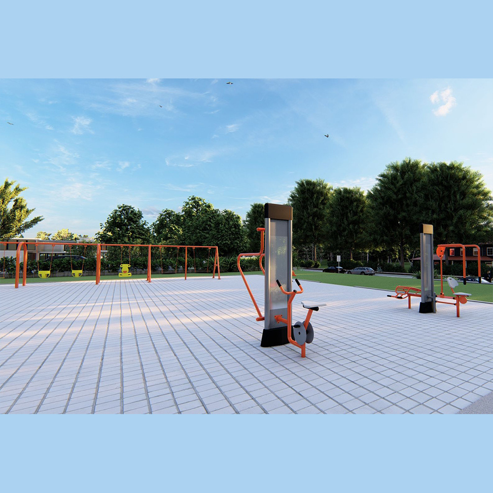 elderly bench press park steel manufacturer gym sports outdoor multifunction children fitness equipment