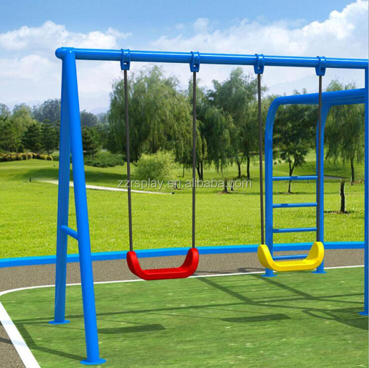 monkey bar outdoor fitness kids rocking chair slide swing set for playground