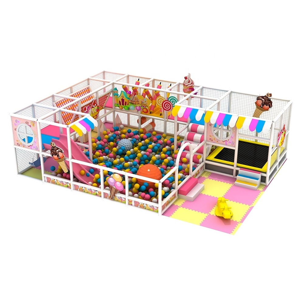 baby playground indoor set soft play equipment with climber and slide ball pit modular business for sale