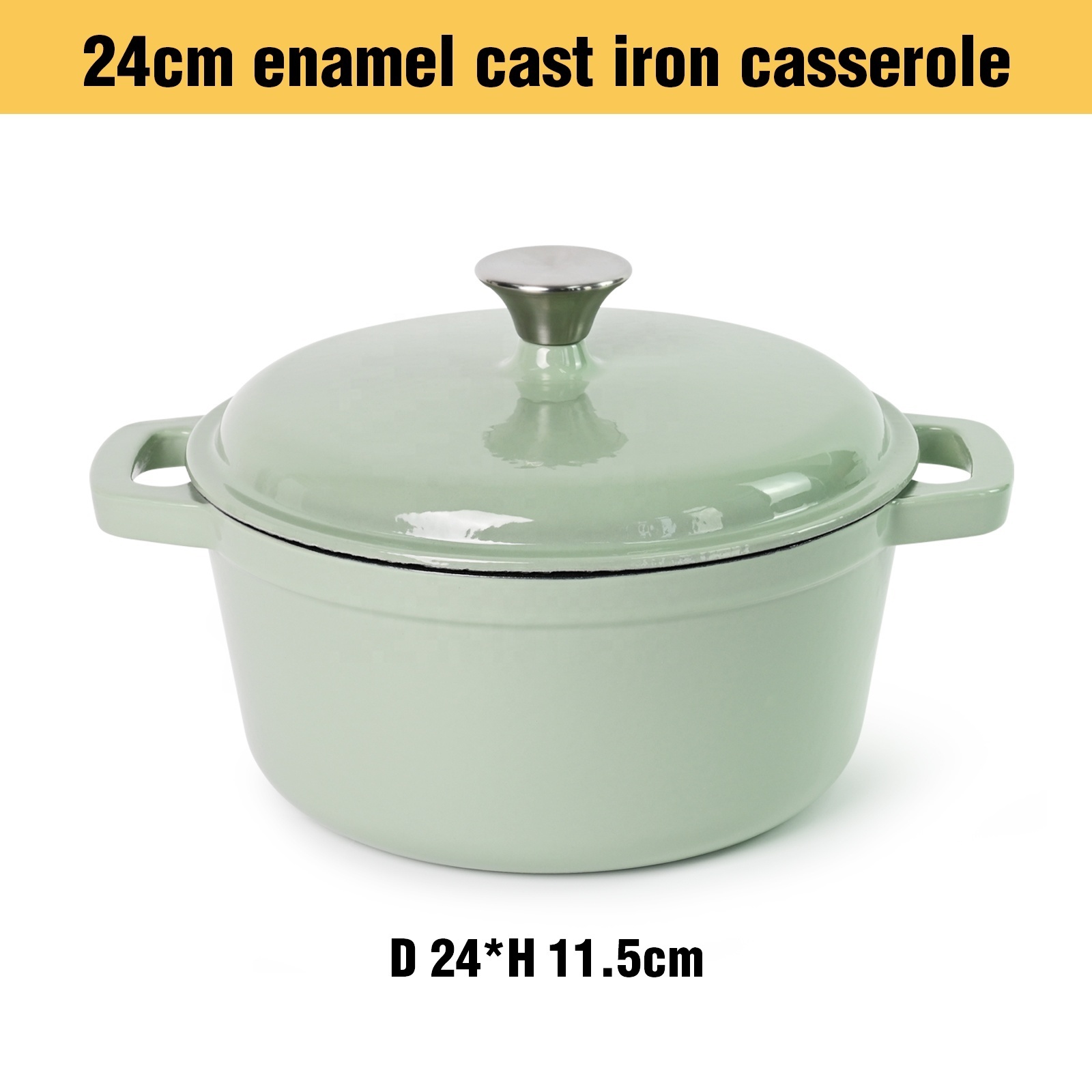 2024 Cast Iron Cookware Wholesale Enamel Cast Iron Cookware Set