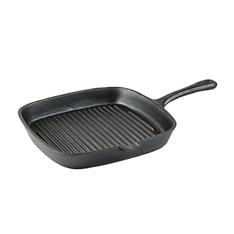 9.25 inch Vegetable Oil Cast Iron Grill Pan