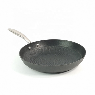 Korean Bbq 14-26cm Nonstick Frying Grill Pan Carbon Steel Steak Cast Iron Skillet Non Stick Fry Pan