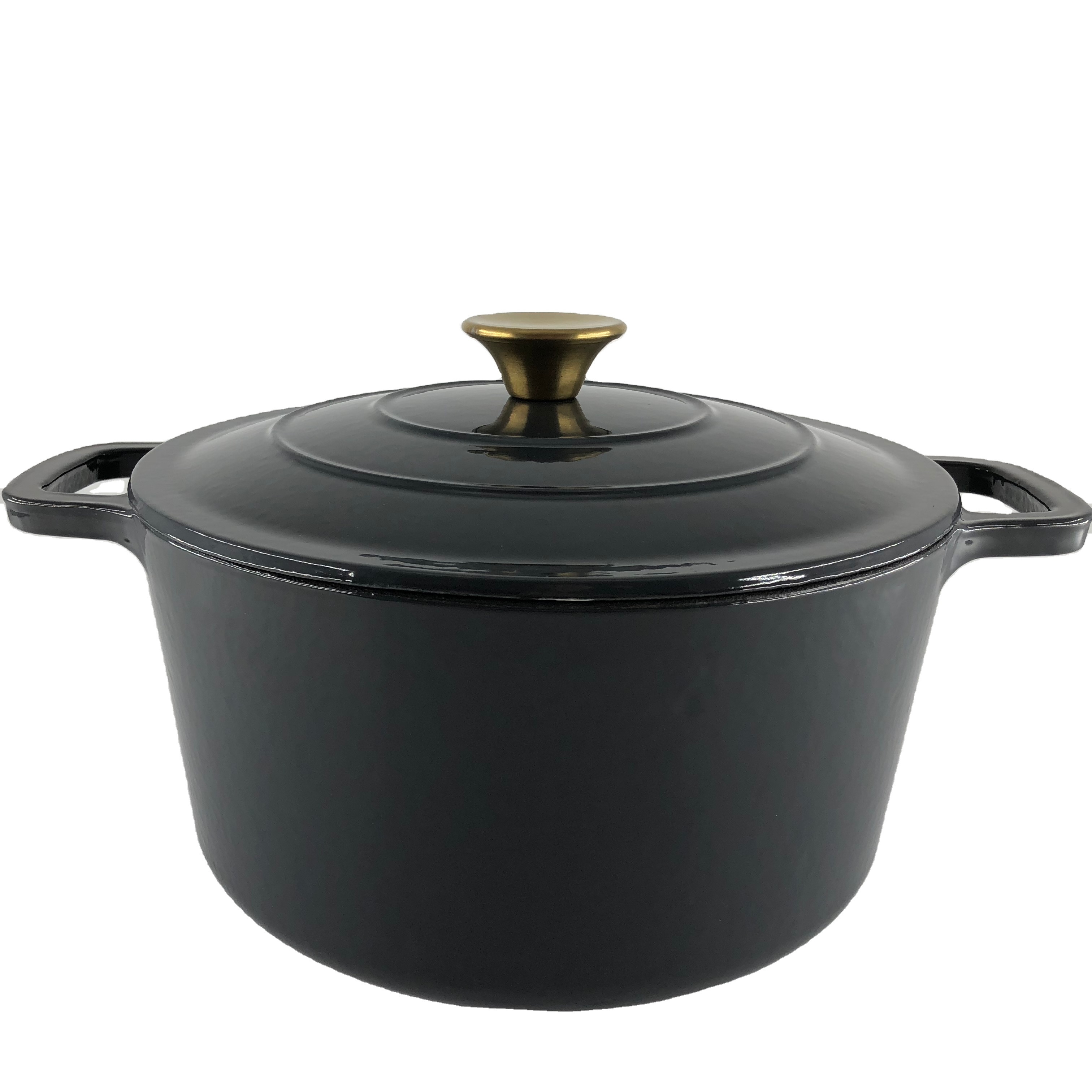 China supplier high quality restaurant enameled colored cast iron cookware