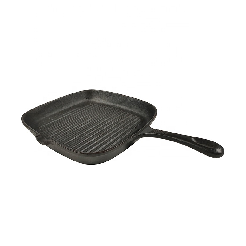 9.25 inch Vegetable Oil Cast Iron Grill Pan