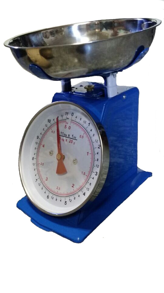 Household kitchen manual weighing scale