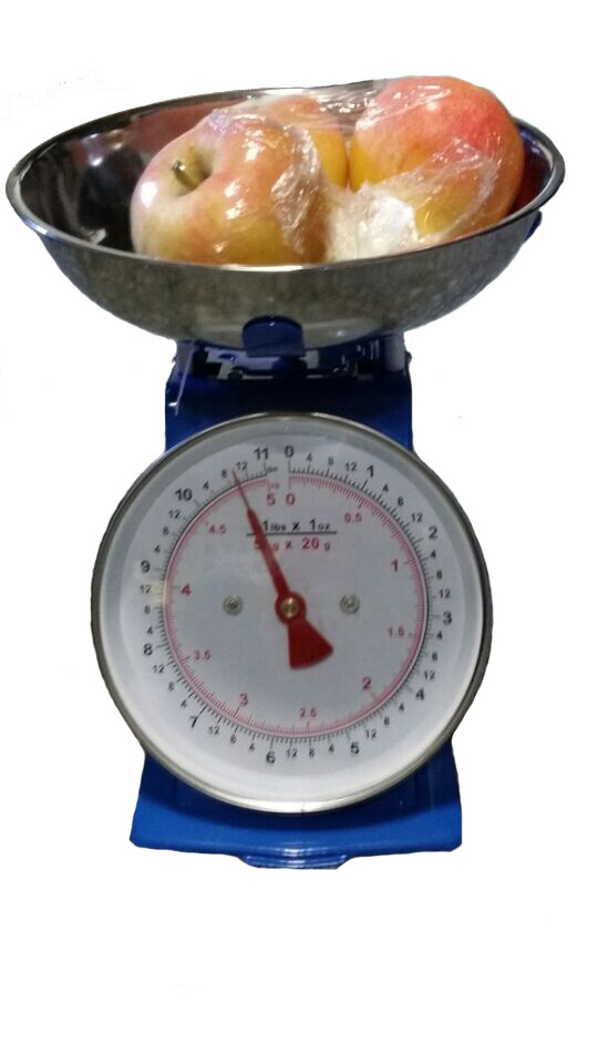 Household kitchen manual weighing scale