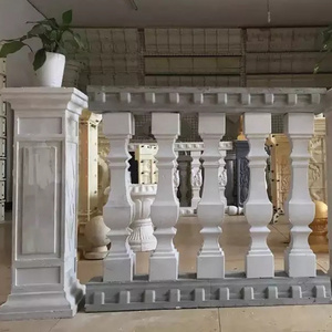 Wholesale Decorative Concrete Plastic Mold Concrete Baluster Pillars Column Molds Durable Precast Concrete Fence Molds for Sale