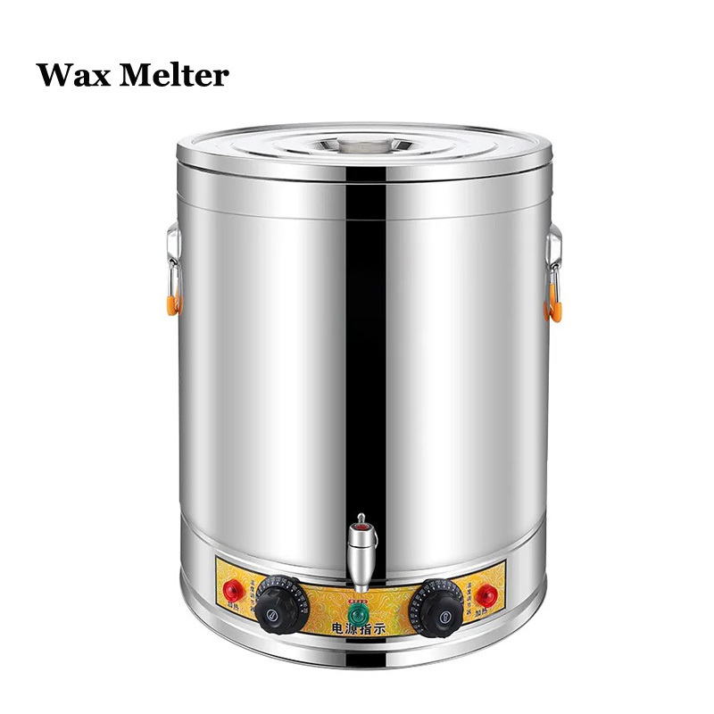 DIY Candle Making Machine Large Capacity 30L-80L Commercial Stainless Steel Wax Candle Melter Electric Melt Candle Melting Pot