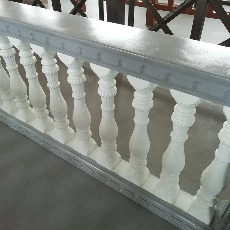 Wholesale Decorative Concrete Plastic Mold Concrete Baluster Pillars Column Molds Durable Precast Concrete Fence Molds for Sale