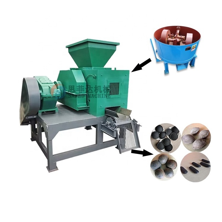 Metal Briquette Mini Machine Coal BBQ Charcoal Big Briquetting Extruder Machine Low Price