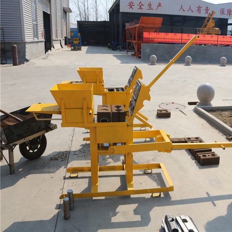 Zhengzhou QMR2-40 /QMR1-40 manual brick machine for interlocking brick