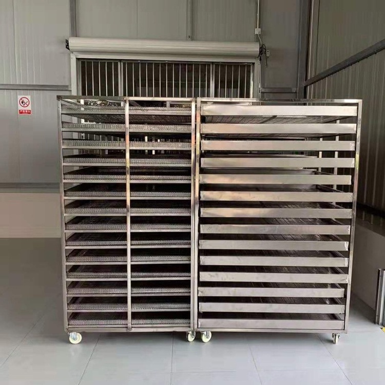 Energy Saving Heat Pump cassava leaves Dehydrator Machine 20 trays drying room