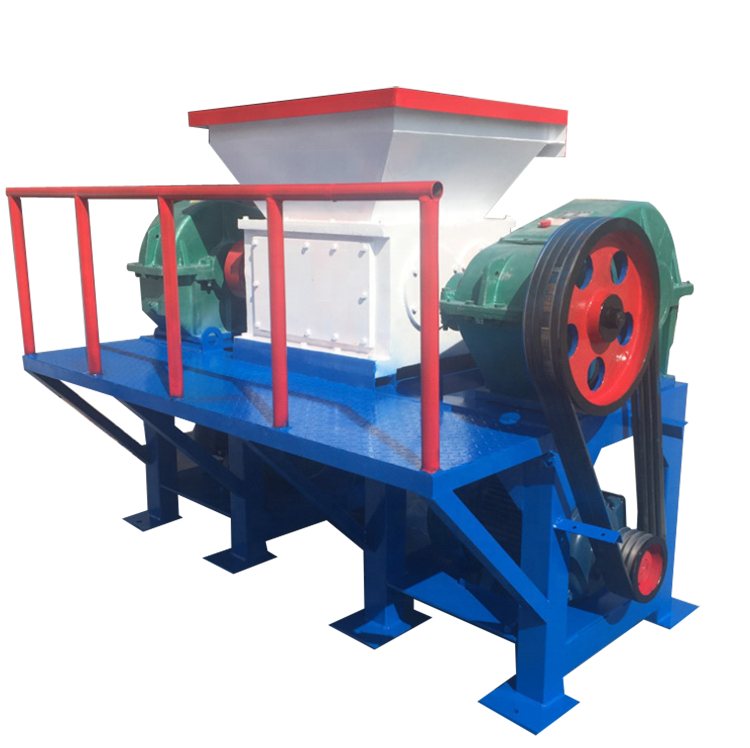 Double shaft multi-functional metal barrel shredder scraps metal shredder machine