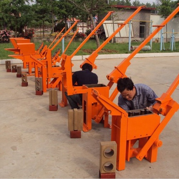 Zhengzhou QMR2-40 /QMR1-40 manual brick machine for interlocking brick