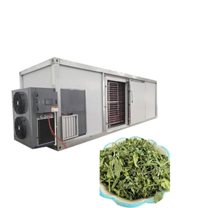 Energy Saving Heat Pump cassava leaves Dehydrator Machine 20 trays drying room