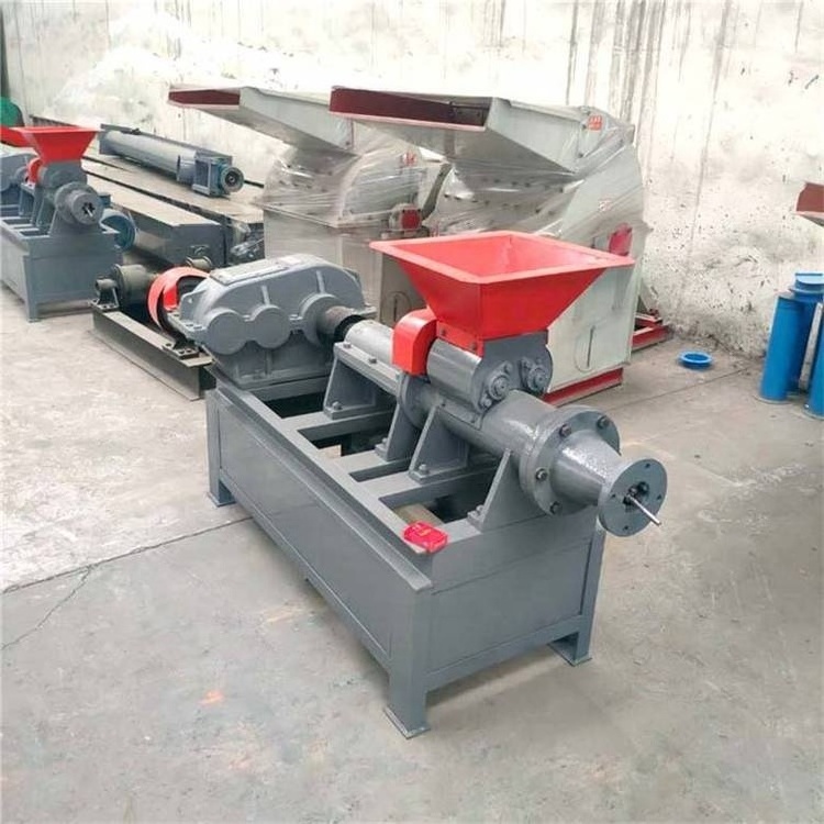 Coal Slurry Pulverized Coal rod extruder/biomass charcoal briquette press machine