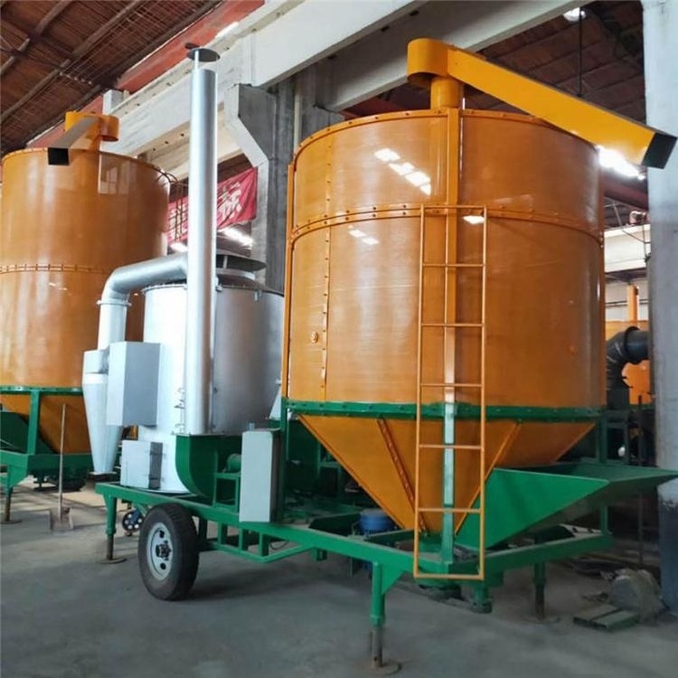 Hot air small paddy spent grain drying machine wheat corn paddy rice grain dryer