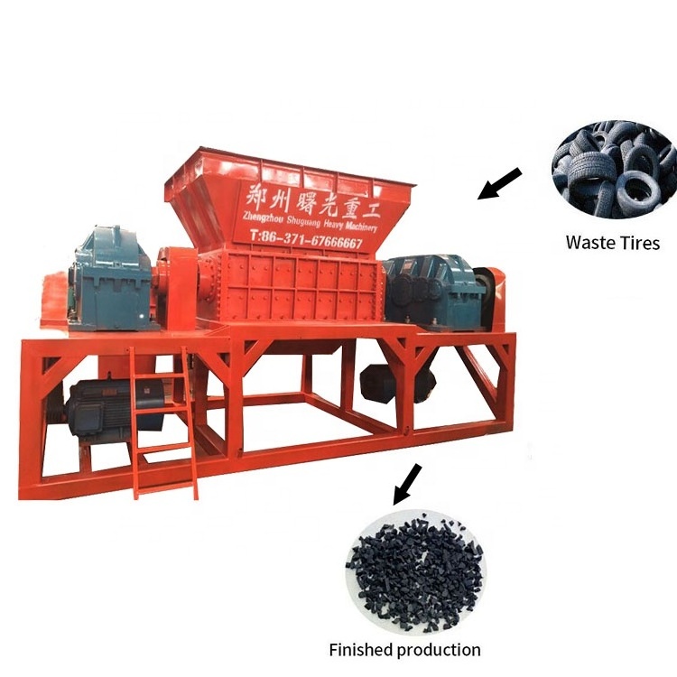 Competitive Price used tire cutting machine for sale/tire shredder