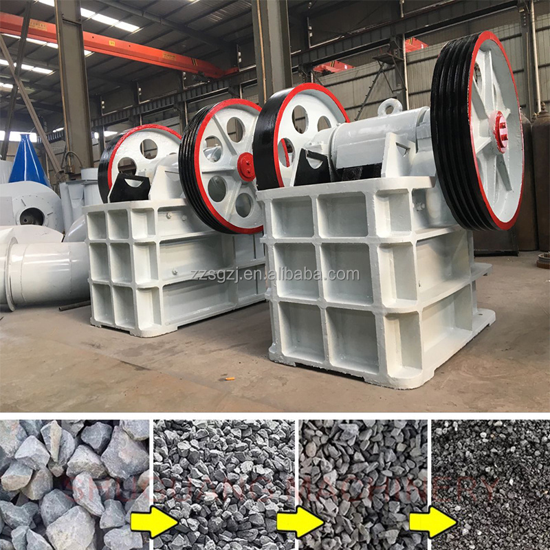 Portable Mobile Mini Stone Rock Jaw Crusher With Diesel Engine