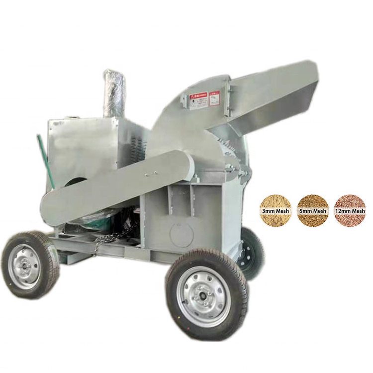 Easy Operate and Maintenance mobile industrial wood chipper knives