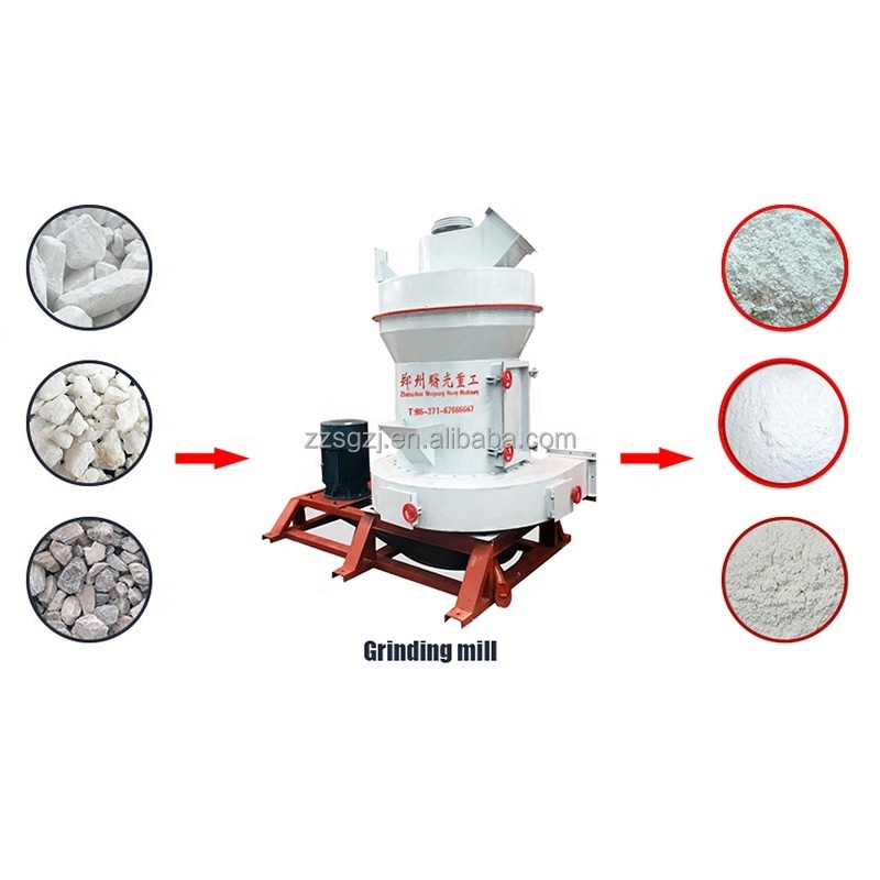 Good quality copper ore limestone pottery clay lime rock gypsum grinding equipment machine raymond mill price