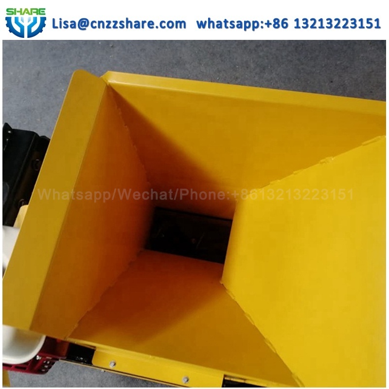 Electric concrete kerb road curb making kerb laying machine