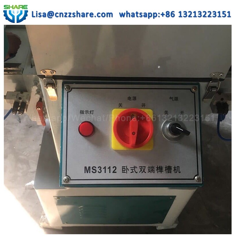 Double end tenoner machine horizontal double-end mortiser machine