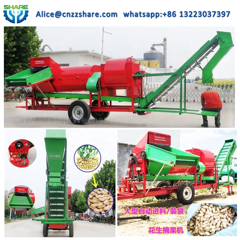 Mini hand peanut harvester green groundnut peanut picker