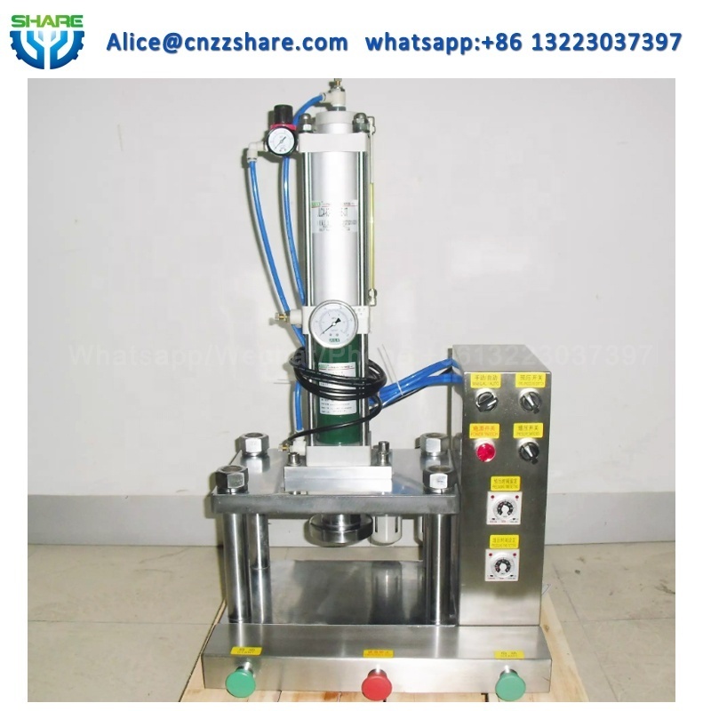 Automatic eyeshadow powder pressing compacted machine cosmetic powder press equipment machine