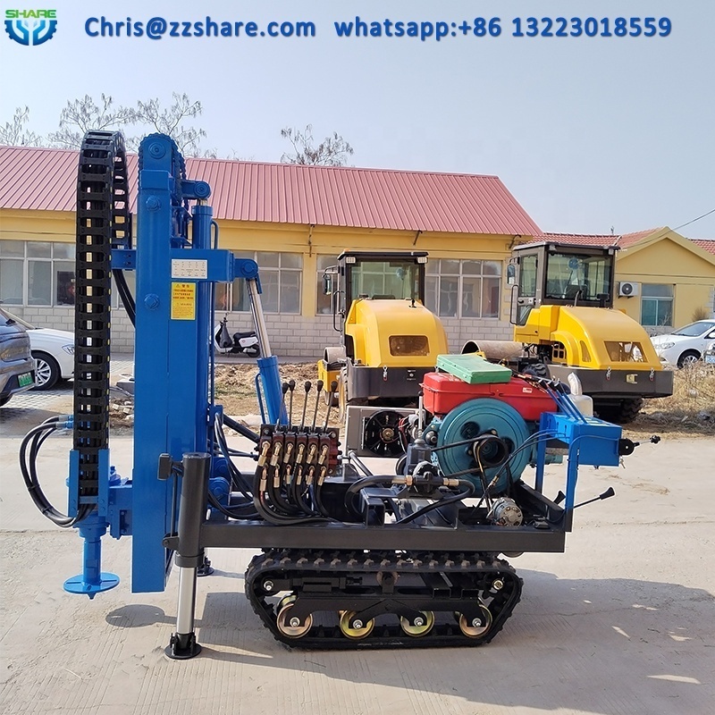 excavator concrete pile driver hydraulic hammer helical solar pile driver machine