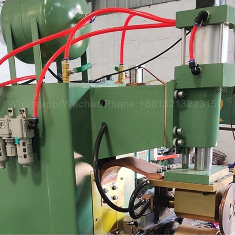 Circular tin can seam welding machine stainless steel water tank seam welder