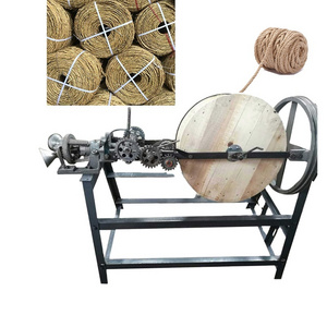 Coco Fiber Sisal Hemp Rope Chain Making Machine