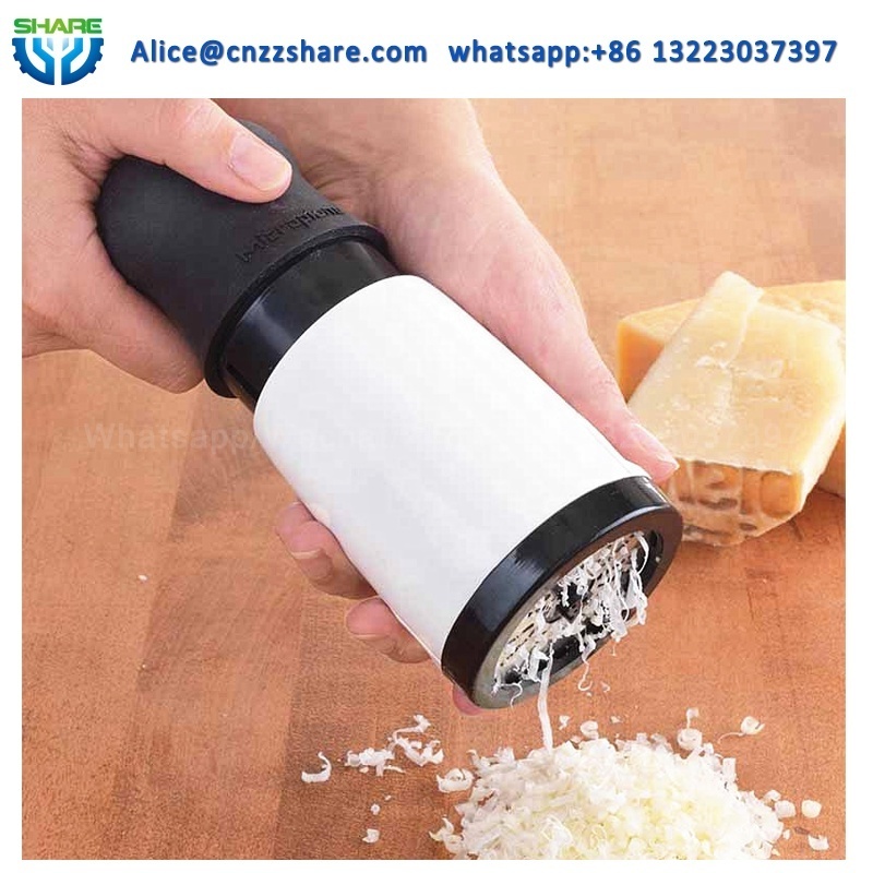 Hand held cheese shredder slicer machine electric rotary cheese grater