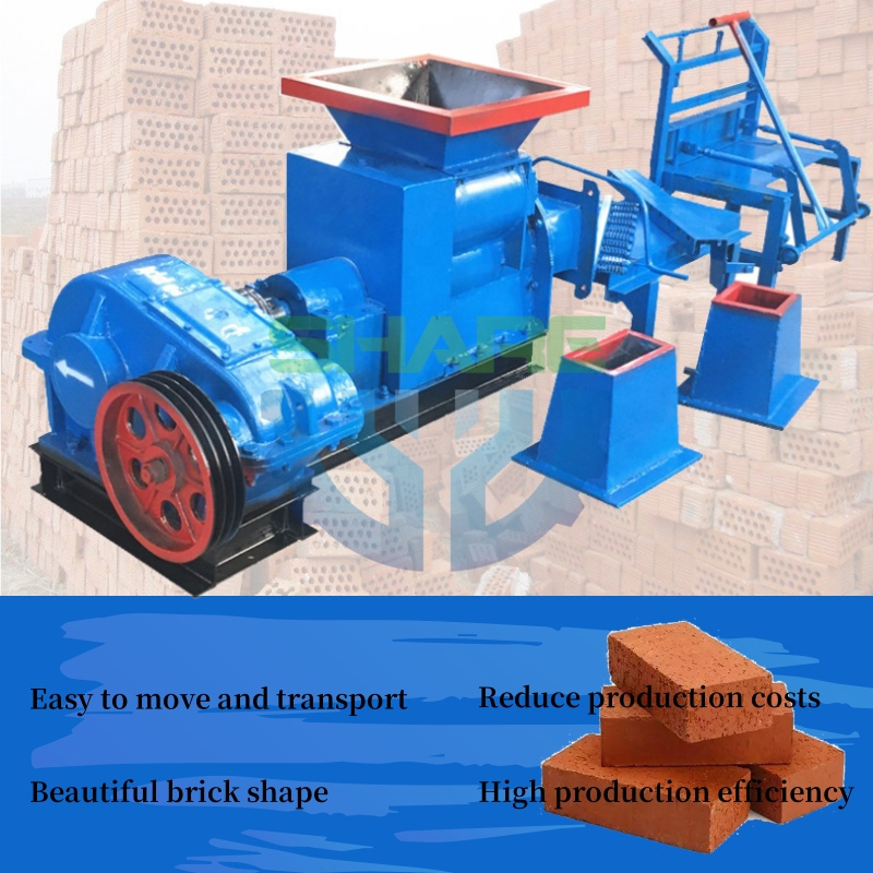 Automatic Block Making Machine Interlock Clay Red Brick Making Machine Manual Mobile Soil Mud Clay Bricks Making Machine