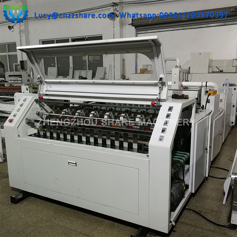 High Quality Guillotine Fully Automatic Cnc Paper Roll to Sheet Cutter A4 Paper Cutting Machine